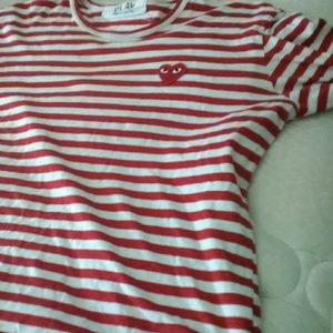 Comme de garcoons shirt